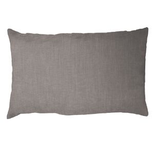 Kissen 'Struktur' sandfarben/grau 45 x 70 cm