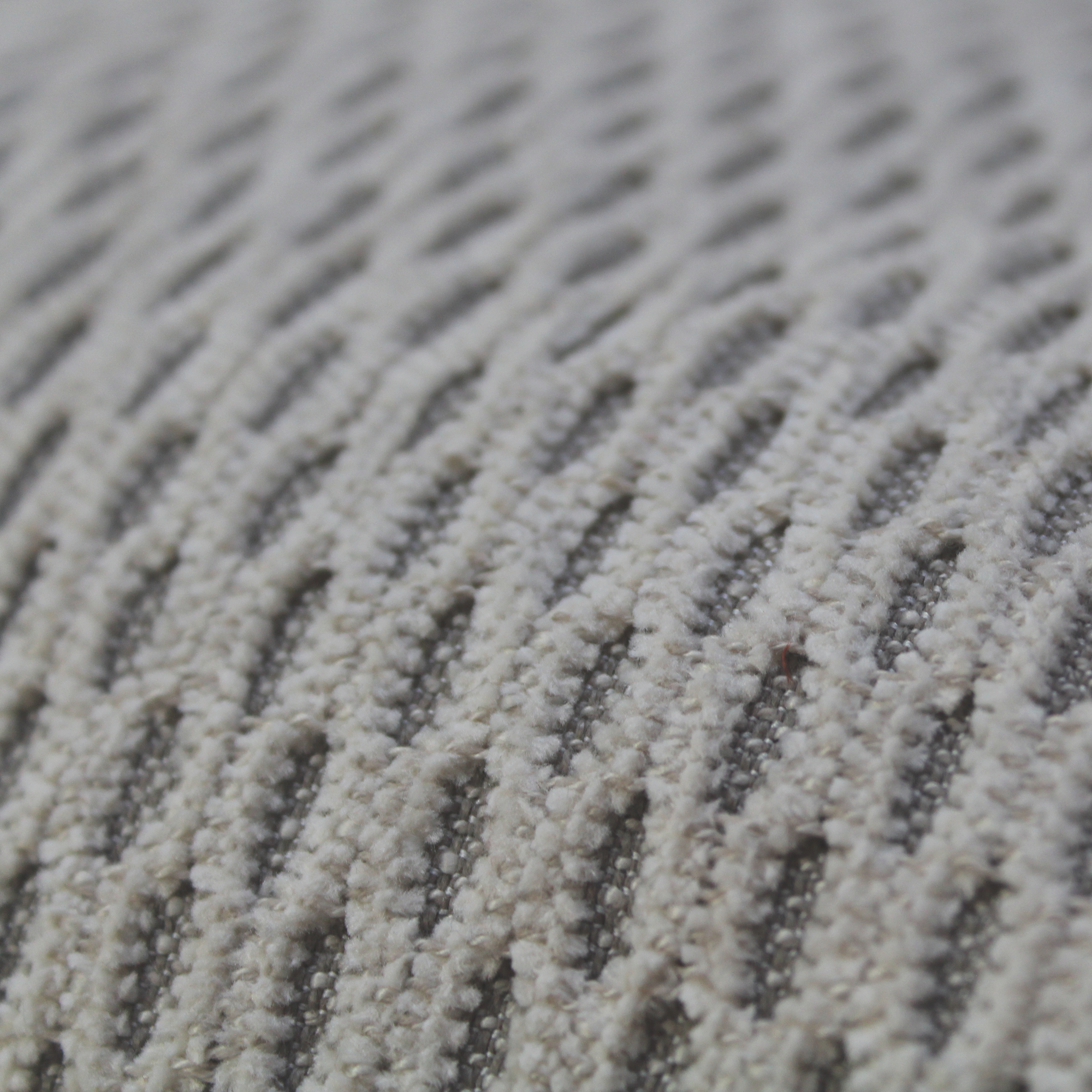 Kissen 'Wabe' grau 45 x 45 cm