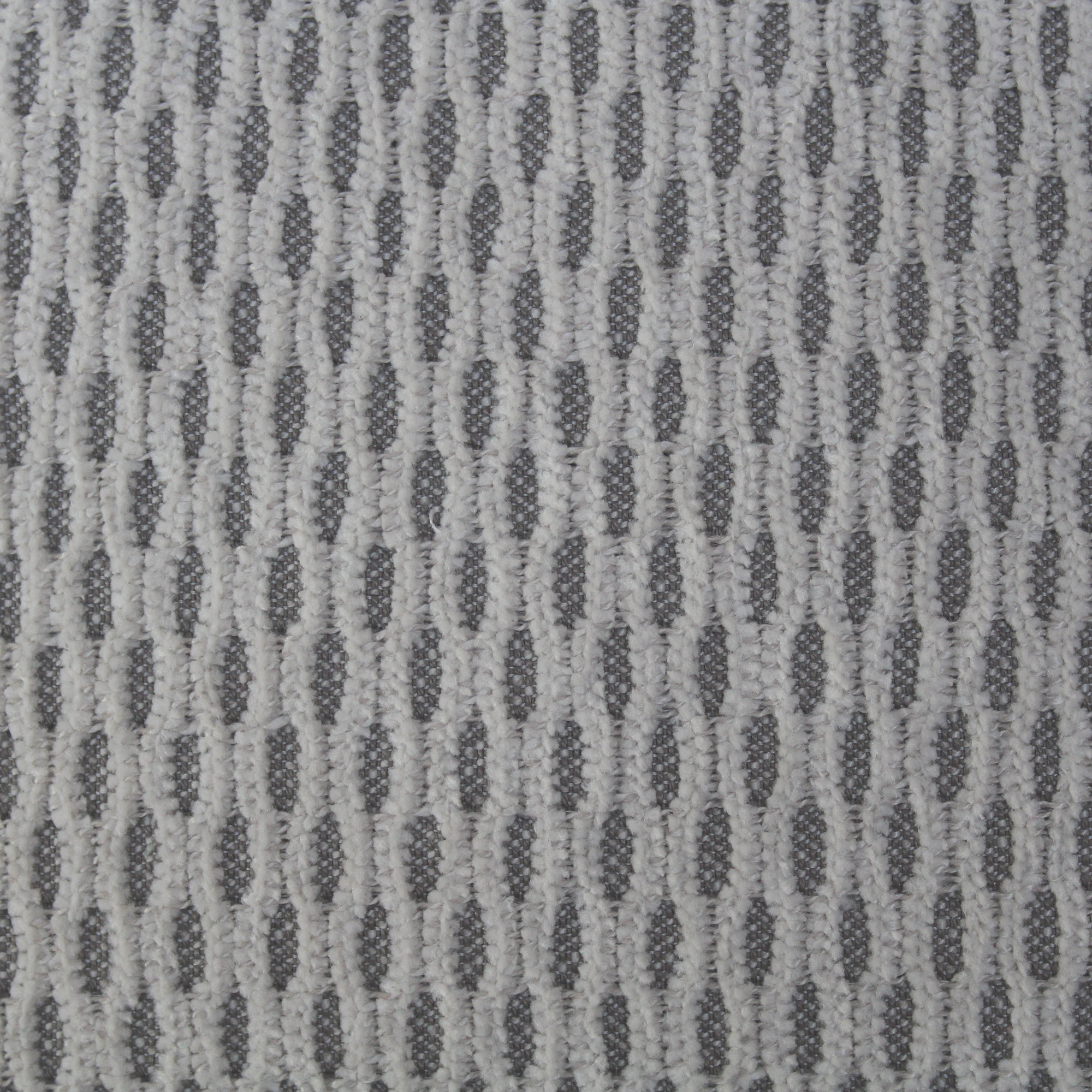 Kissen 'Wabe' grau 45 x 45 cm