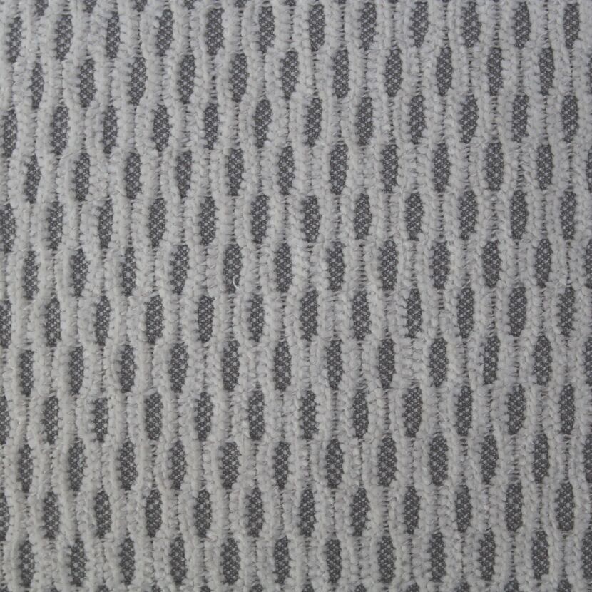 Kissen 'Wabe' grau 45 x 45 cm