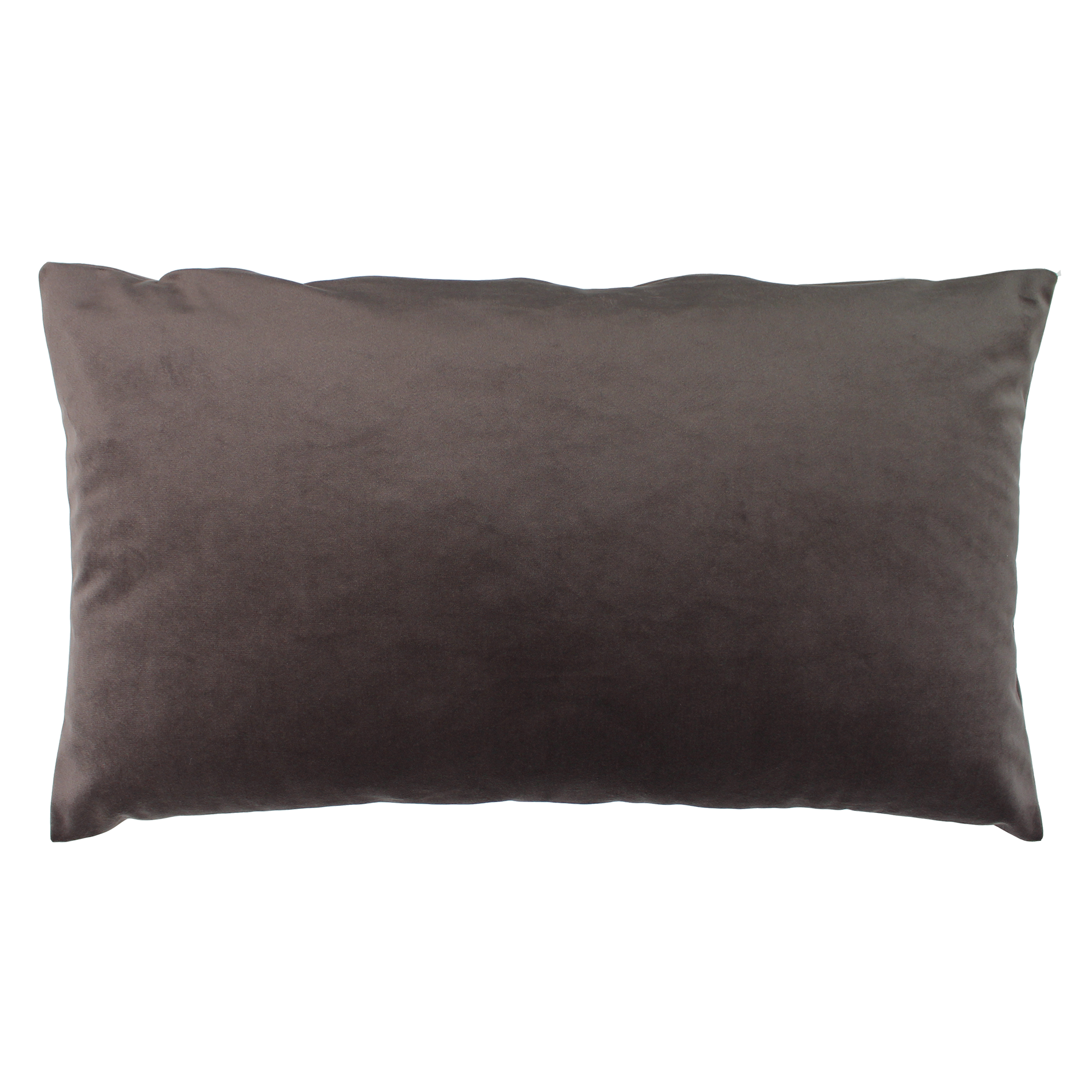 Kissen 'Samt' grau 30 x 50 cm