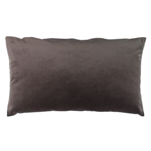Kissen 'Samt' grau 30 x 50 cm