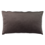 Kissen 'Samt' grau 30 x 50 cm
