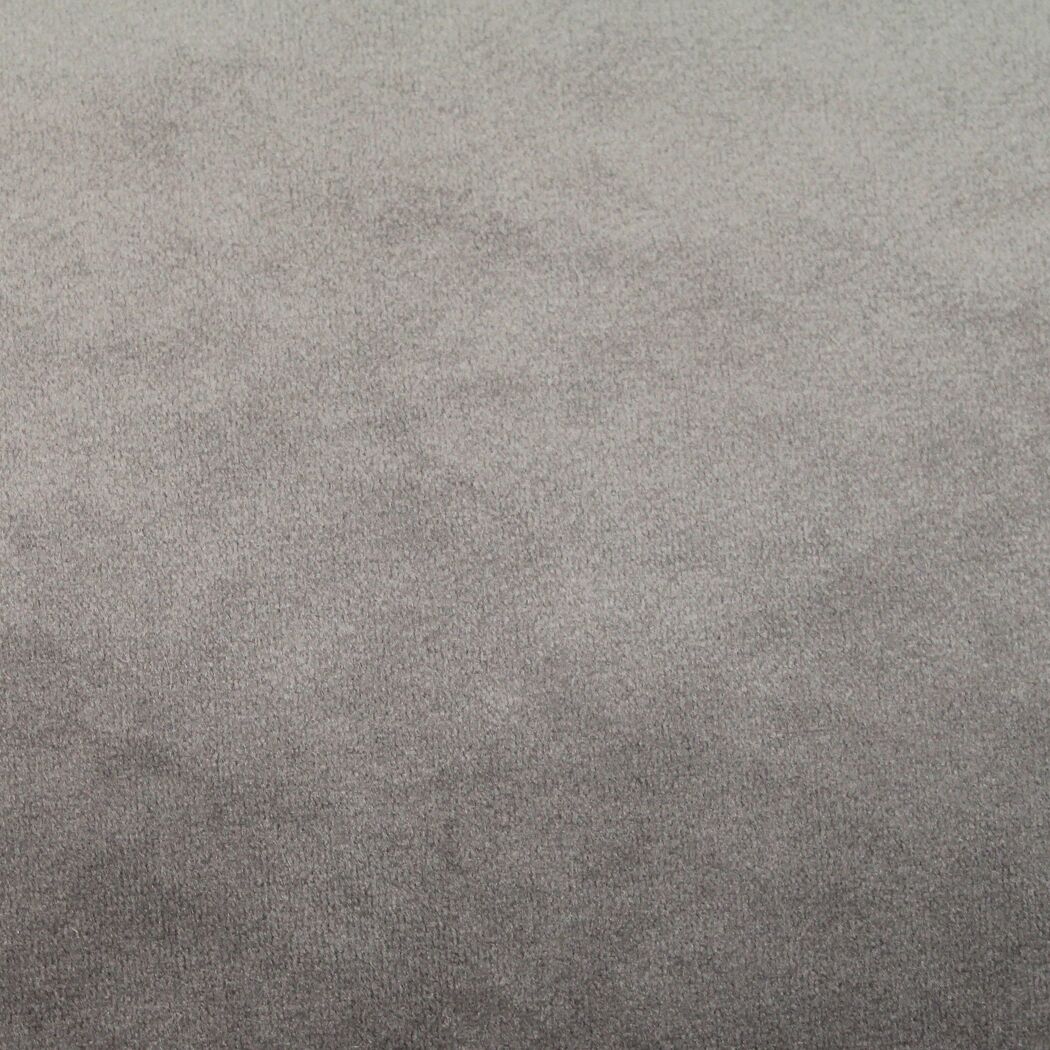 Kissen 'Samt' grau 30 x 50 cm