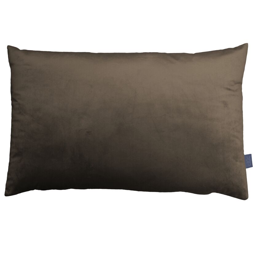 Kissen 'Samt' naturfarben 45 x 70 cm
