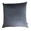 Kissen 'Samt' dunkelgrau 65 x 65 cm