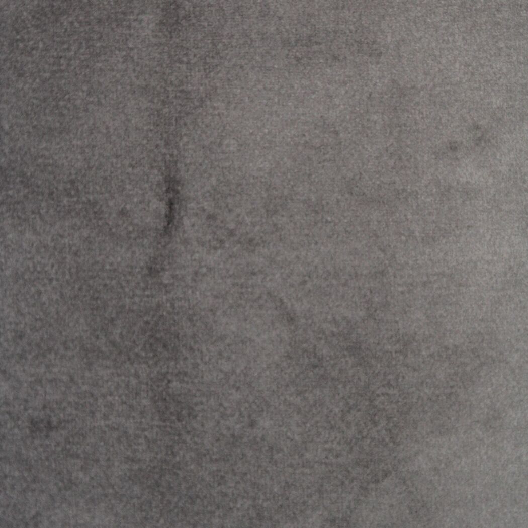 Kissen 'Samt' dunkelgrau 65 x 65 cm