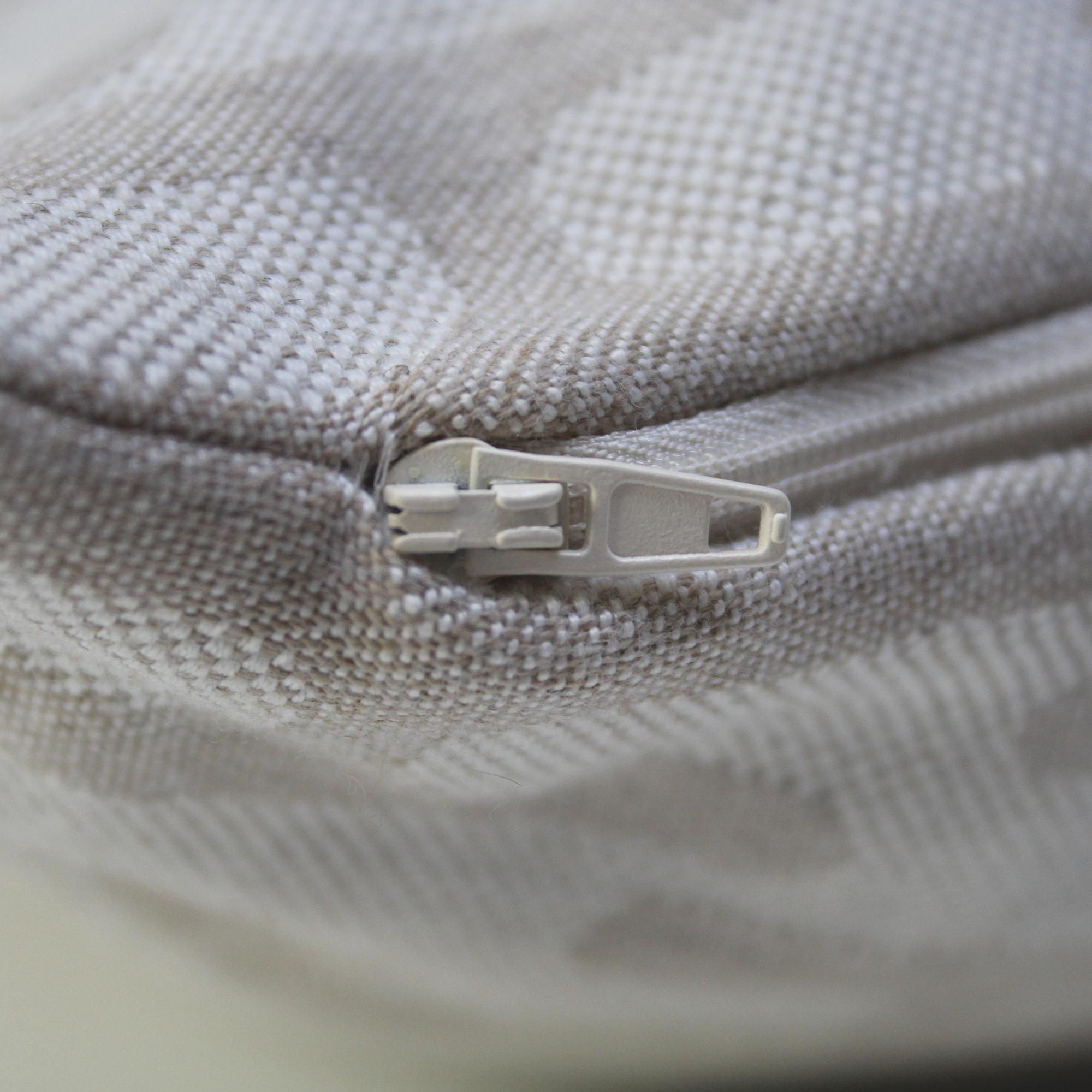 Kissen 'Retro' grau 45 x 45 cm