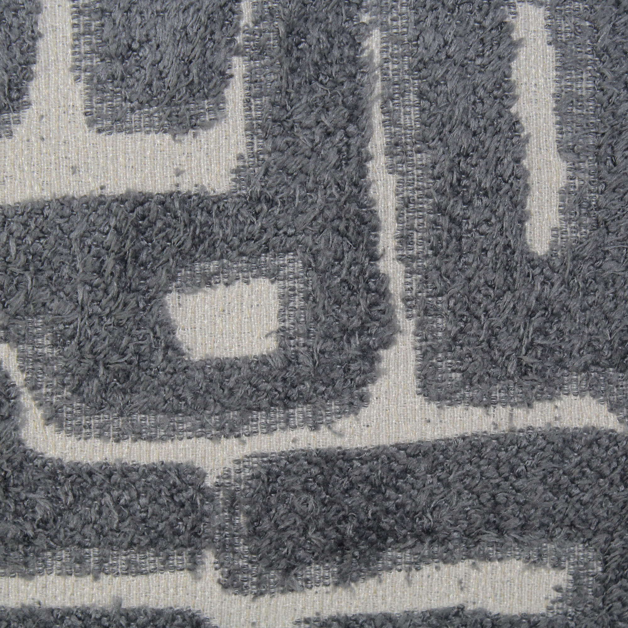 Kissen 'Boho' grau 45 x 45 cm