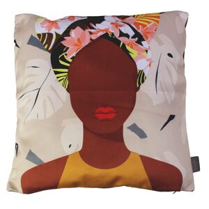 Kissen 'Samt' mehrfarbig 45 x 45 cm