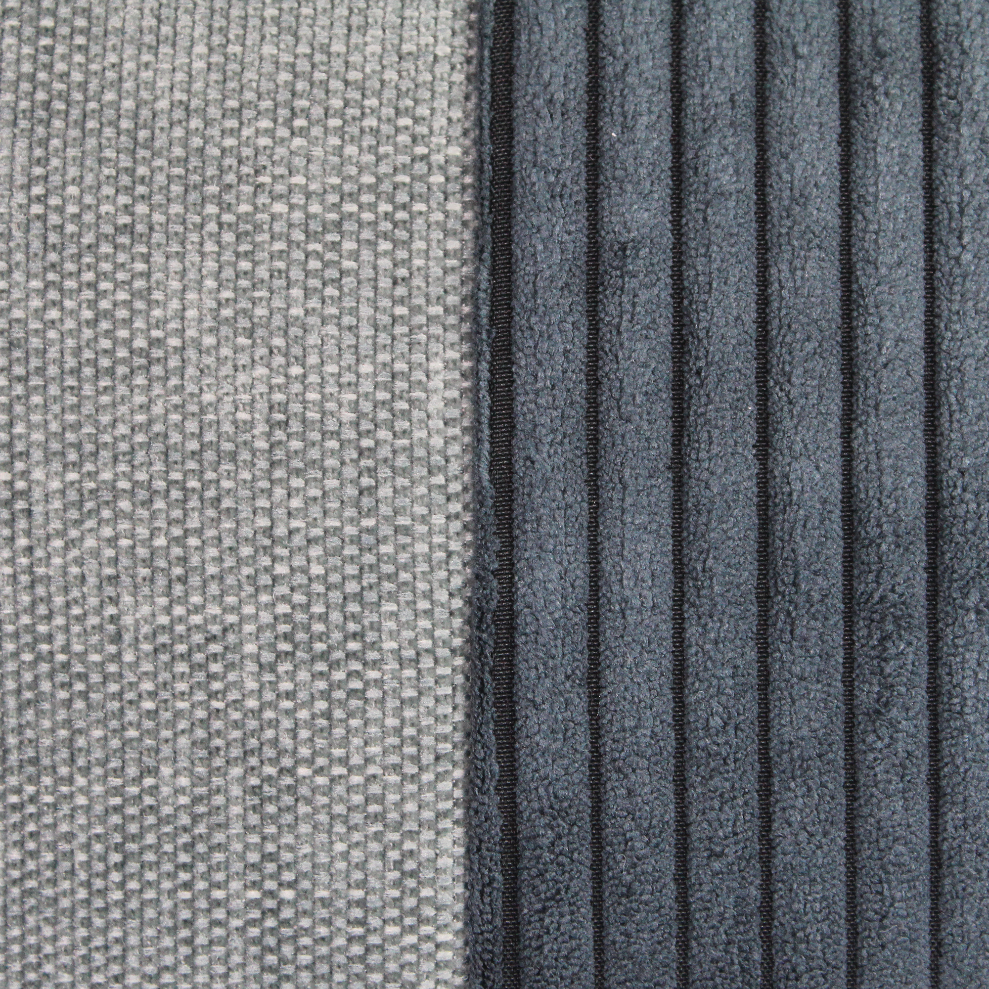 Kissen 'Tris aqua' blau 30 x 50 cm