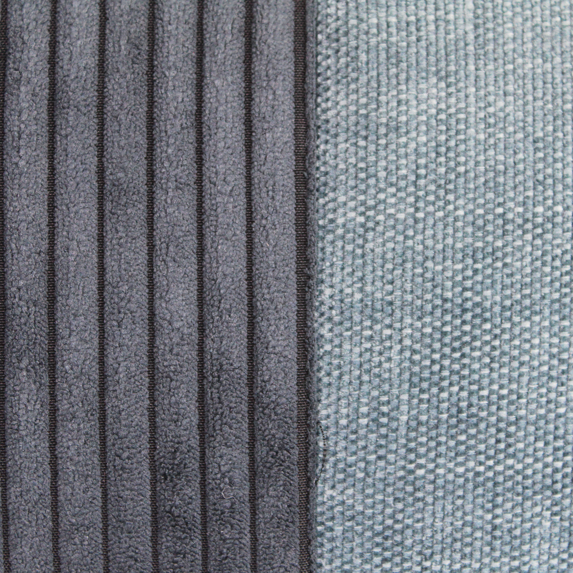 Kissen 'Tris aqua' blau 30 x 50 cm