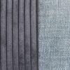 Kissen 'Tris aqua' blau 30 x 50 cm