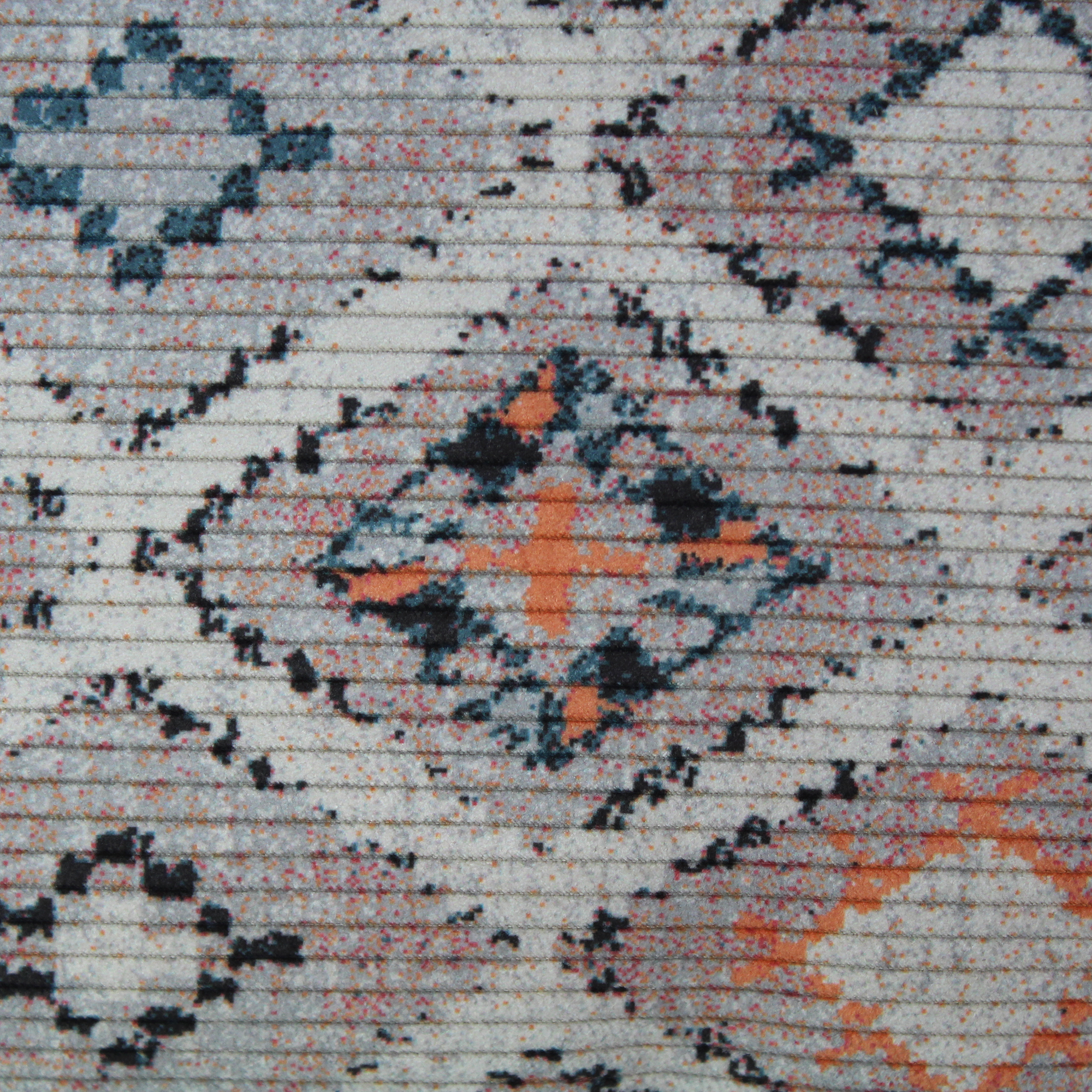 Kissen 'Ikat Cord' mehrfarbig 30 x 50 cm