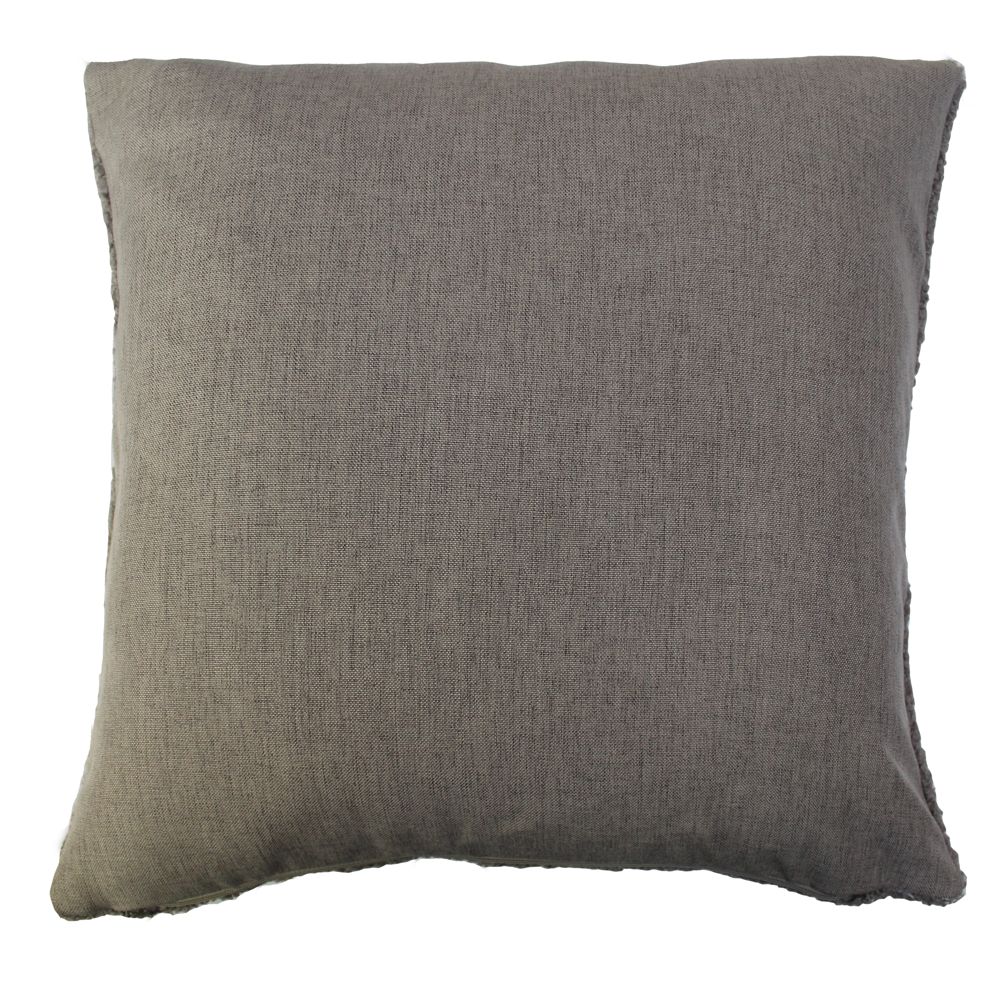 Kissenhülle 'Boucle' grau 45 x 45 cm