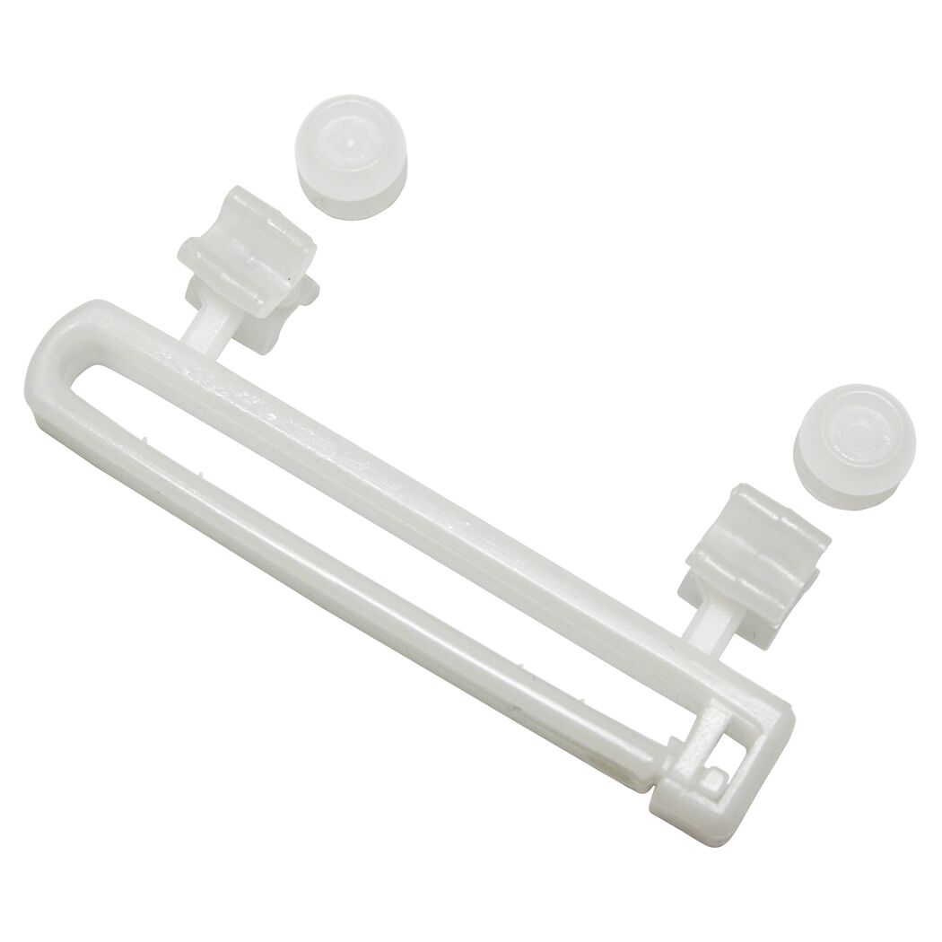 Weißer Schlaufengleiter mit Rollen