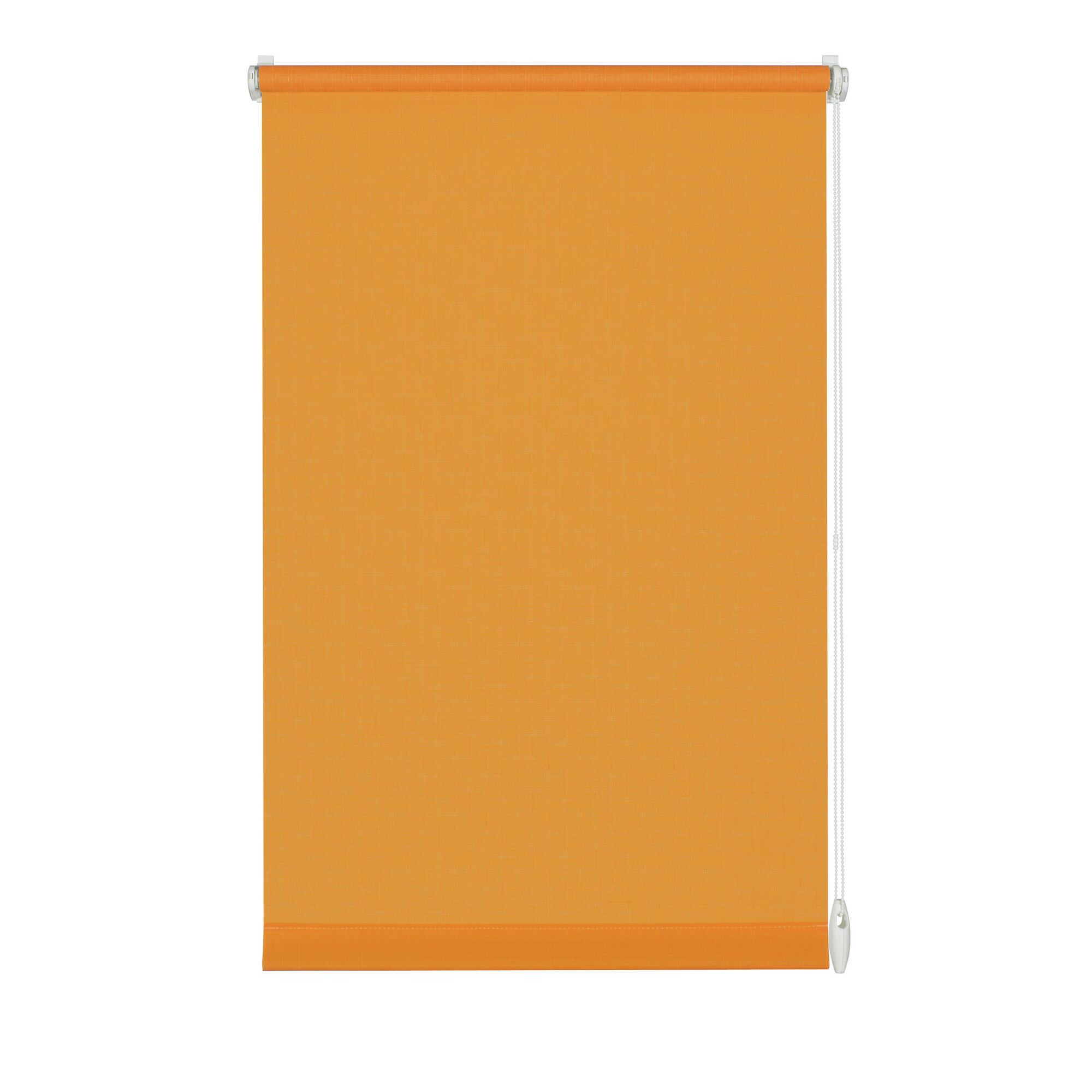 Orangefarbenes Rollo
