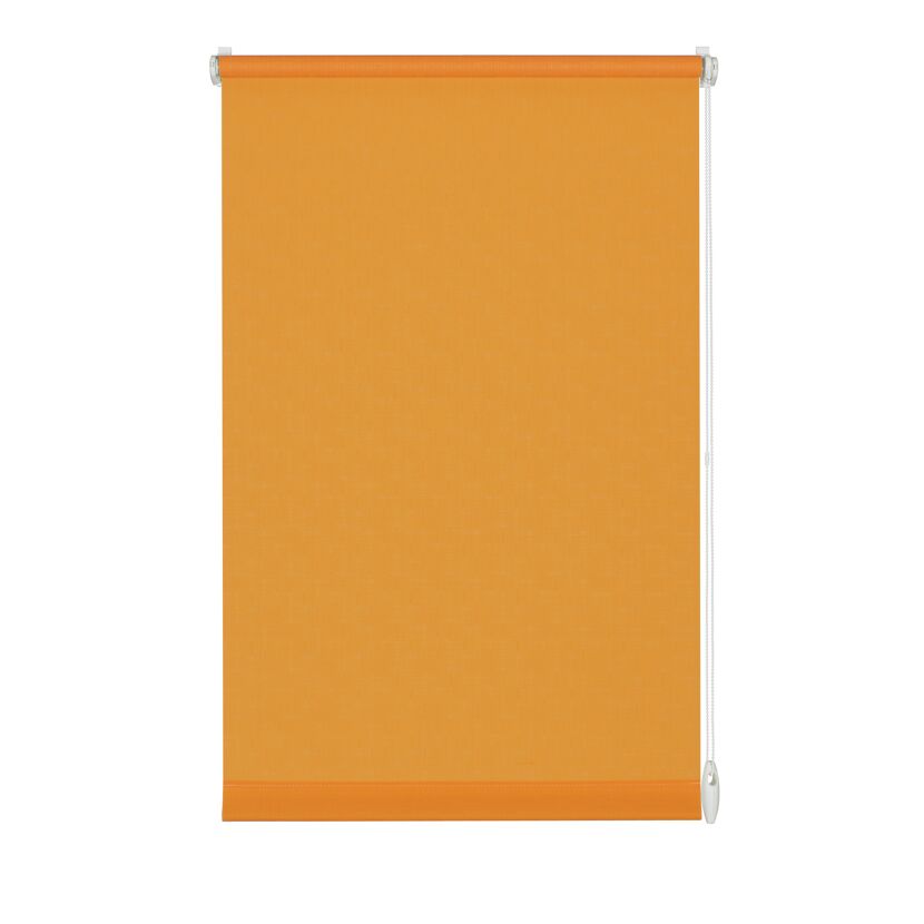 Orangefarbenes Rollo
