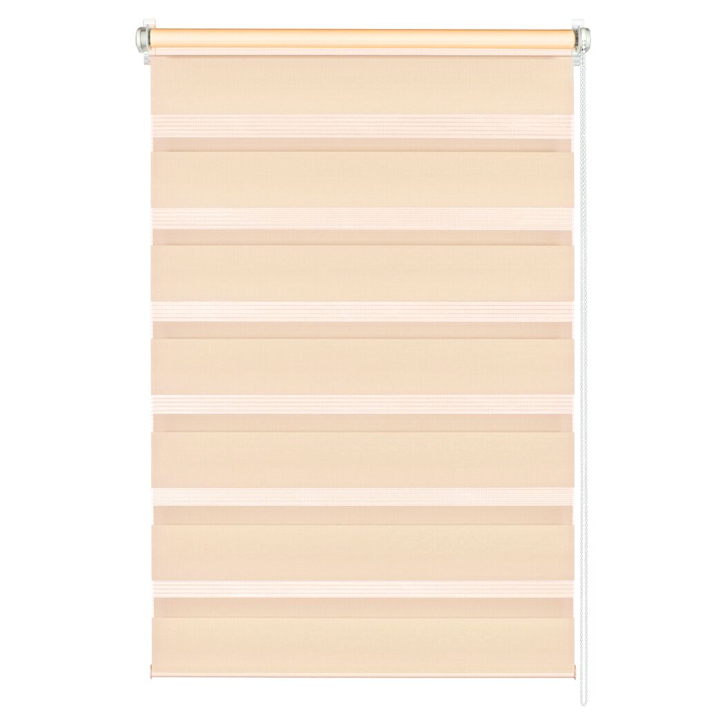 Doppelrollo 'EasyFix' creme 60 x 150 cm