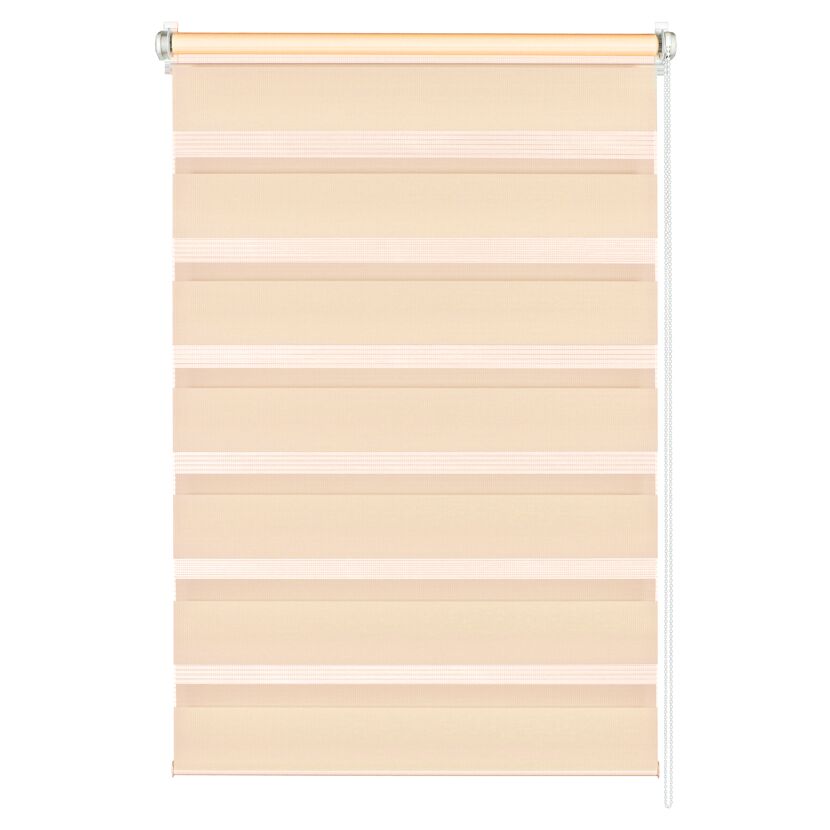Doppelrollo 'EasyFix' creme 60 x 150 cm