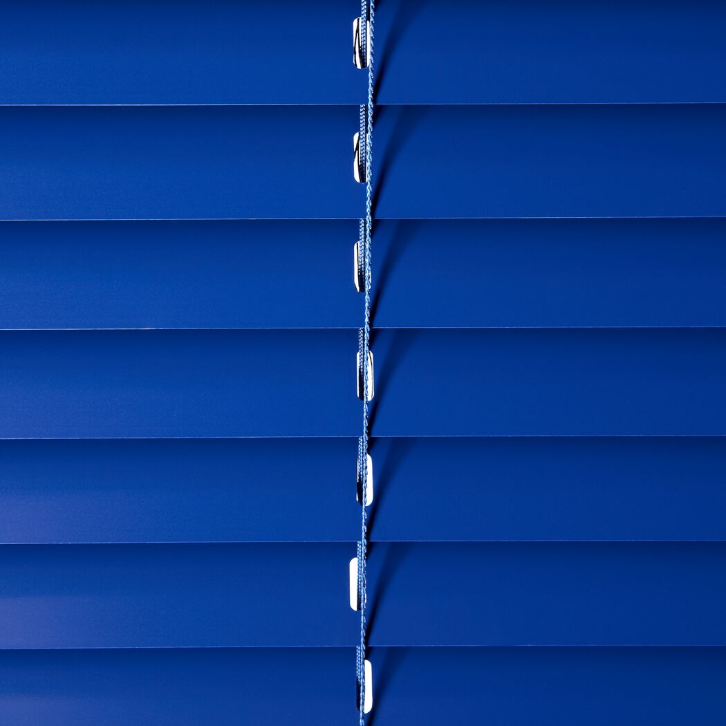 Alu-Jalousie blau 80 x 140 cm