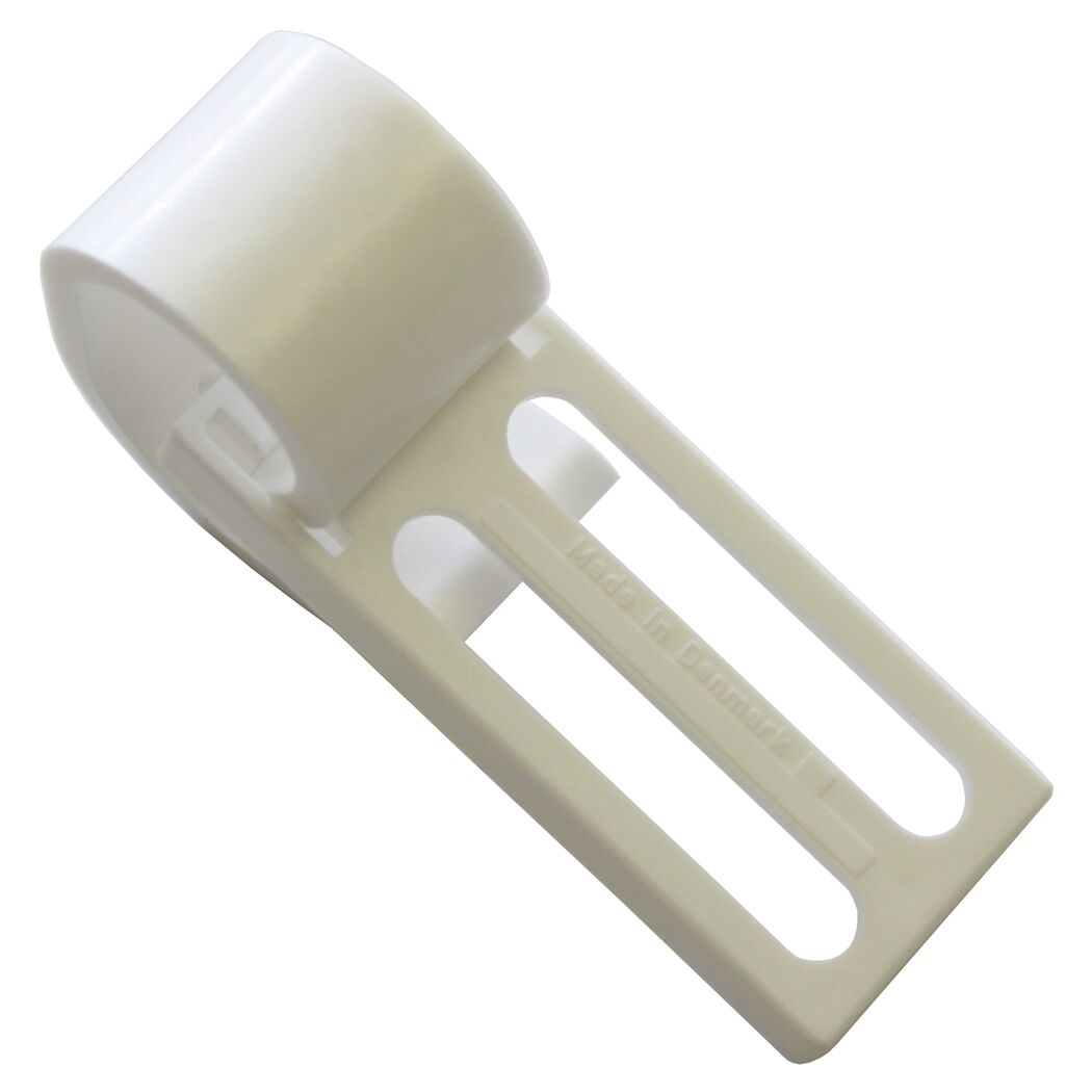 Weißer Universal-Klemmhalter