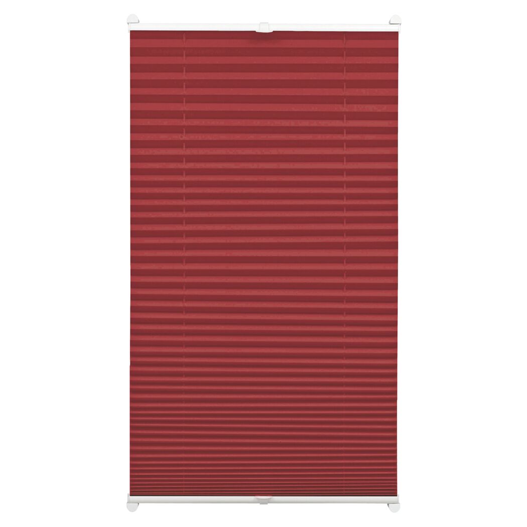 Gefaltetes rotes Plissee