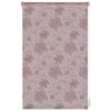 Rollo mit floralem Muster in Rosa