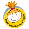Kinderfreundliches Logo mit lächelndem Gesicht