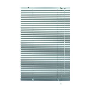 Alu-Jalousie silberfarben 60 x 140 cm
