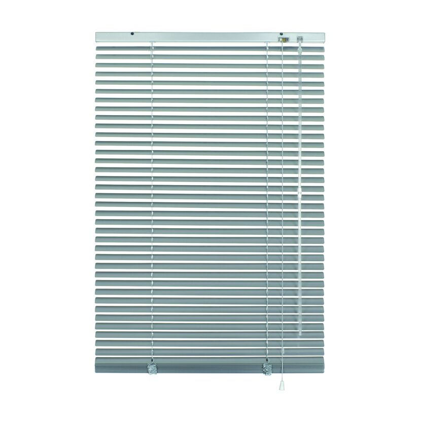 Alu-Jalousie silberfarben 120 x 140 cm