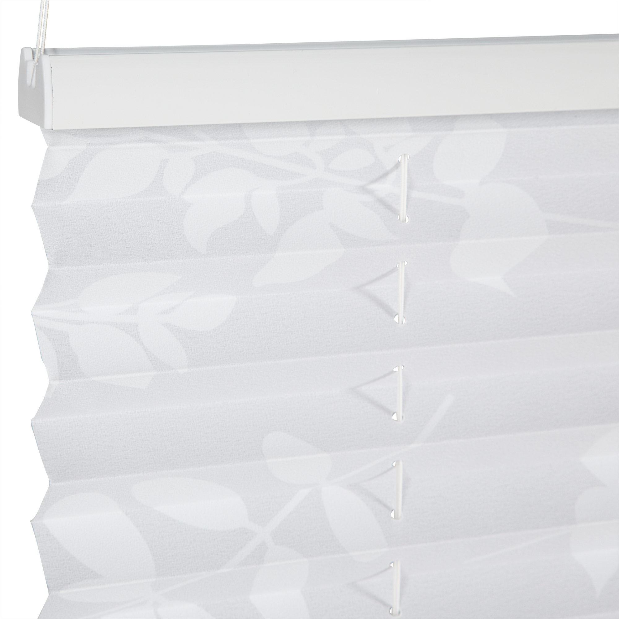 Tageslichtplissee 'Blüten' weiß 50 x 130 cm + product picture