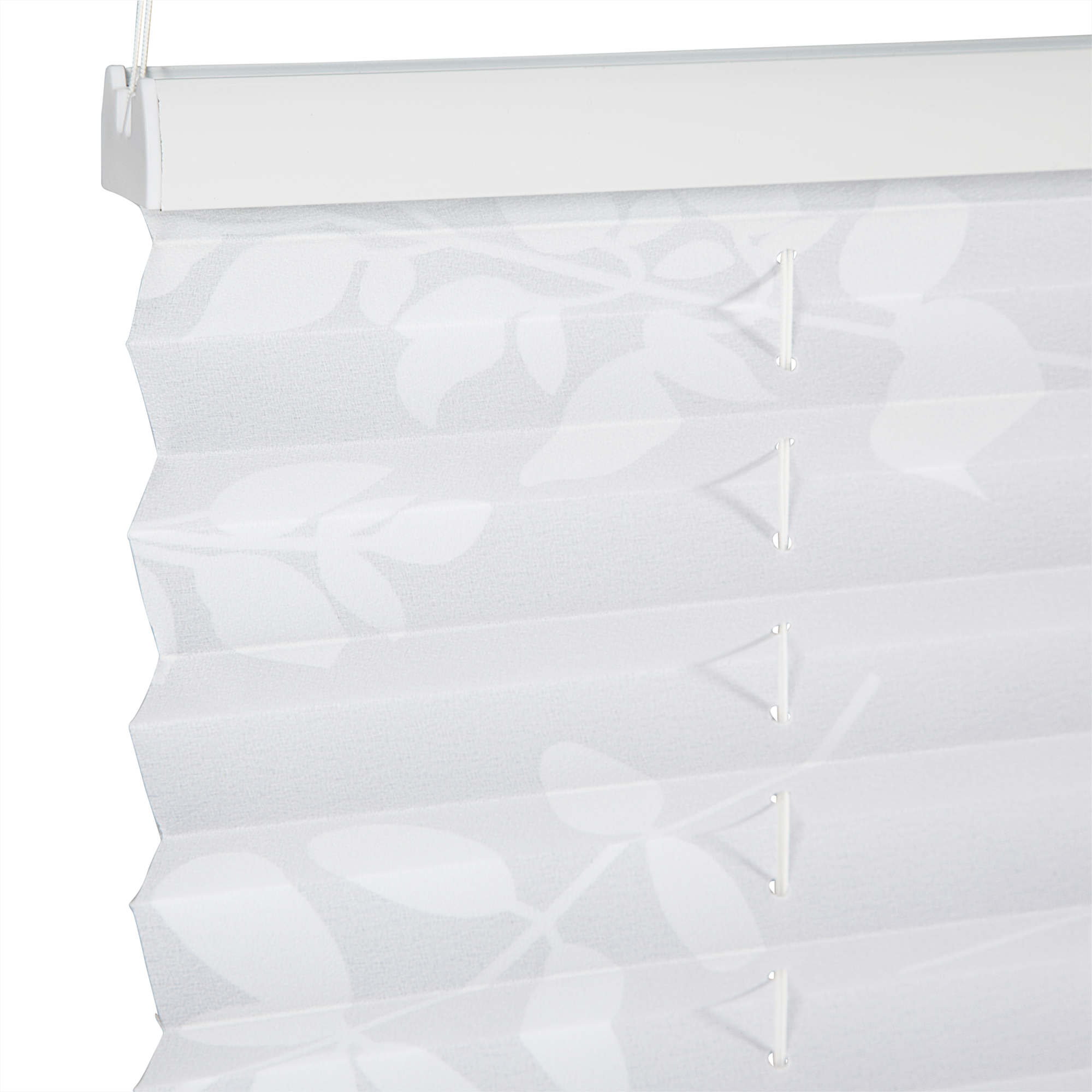 Tageslichtplissee 'Blüten' weiß 60 x 130 cm + product picture