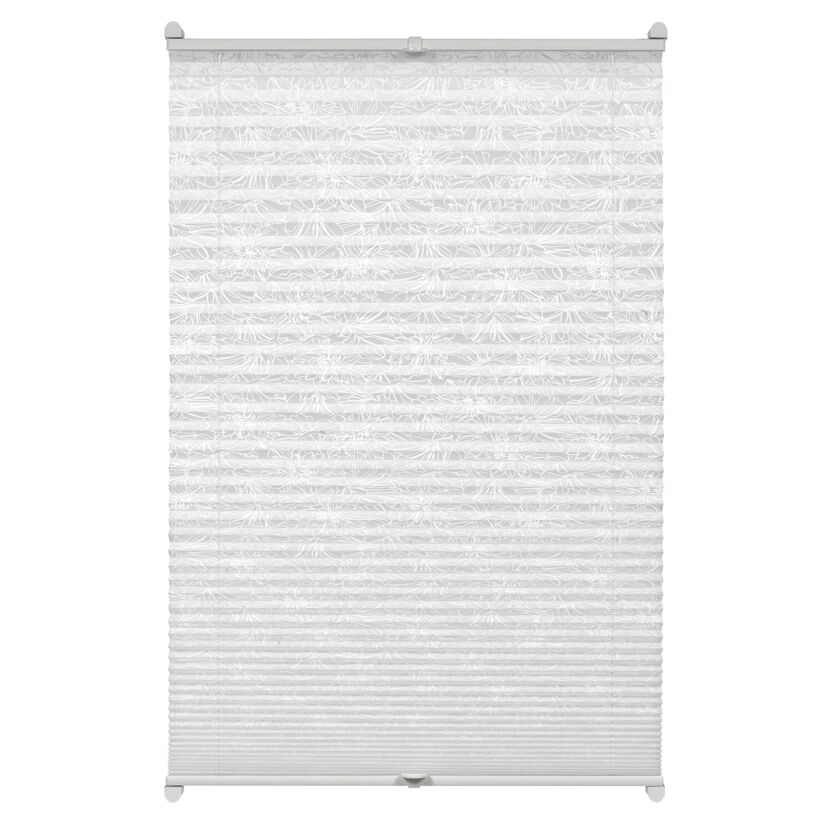 EasyFix Plissee 'Flower' weiß 70 x 130 cm