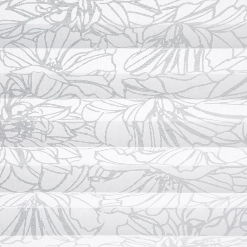 EasyFix Plissee 'Flower' weiß 70 x 130 cm