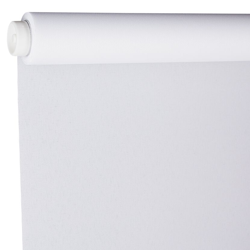 Klemmrollo weiß 90 x 210 cm