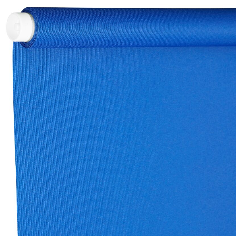 Klemmrollo blau 45 x 150 cm