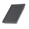 Geschlossener Solar-Rollladen von unten