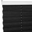 Verkleinertes Bild von Tageslichtplissee 'Klemmfix' anthrazit 80 x 220 cm