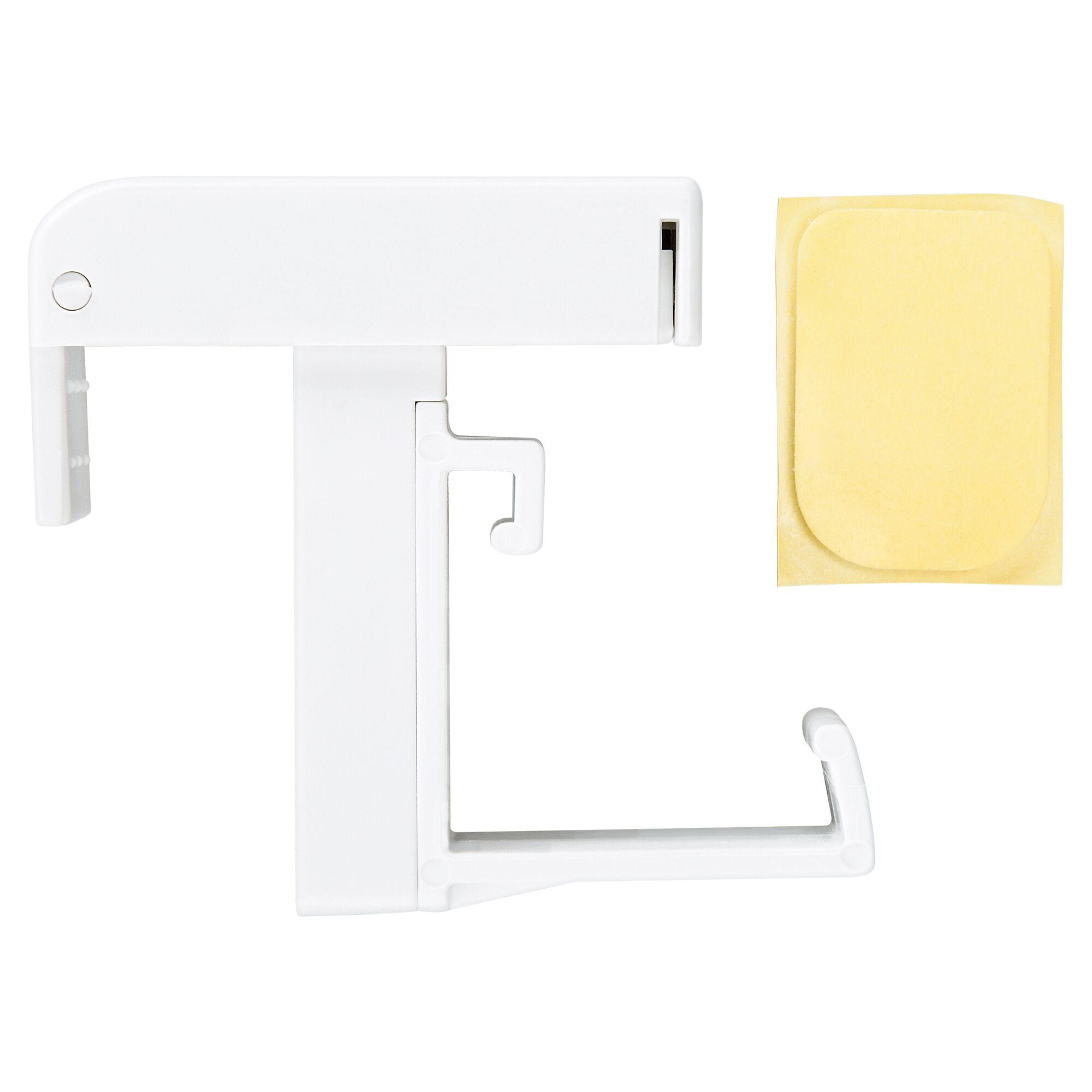 Klemmträger für Alu-Jalousien und Klebestreifen