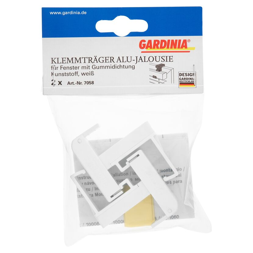 Gardina Klemmträger für Alu-Jalousie weiß