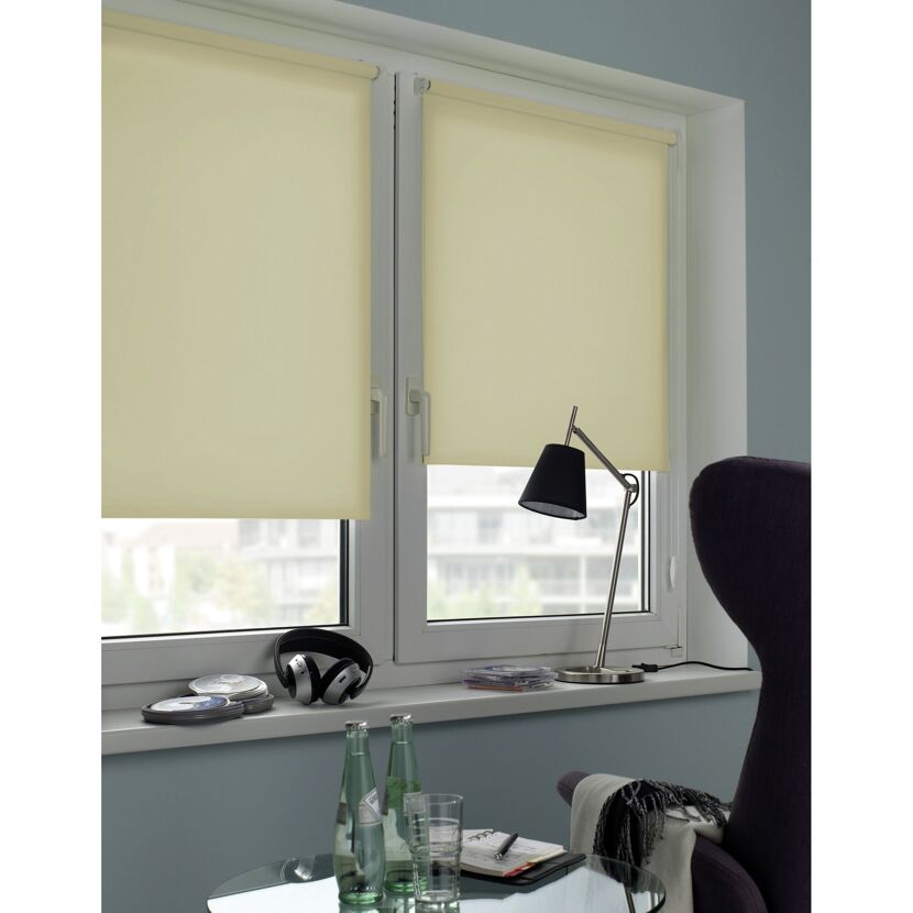 Rollo beige 75 x 150 cm 2-teilig