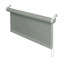 Rollo grau 45 x 150 cm 2-teilig