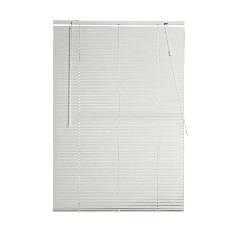 Jalousie Aluminium weiß 60 x 140 cm