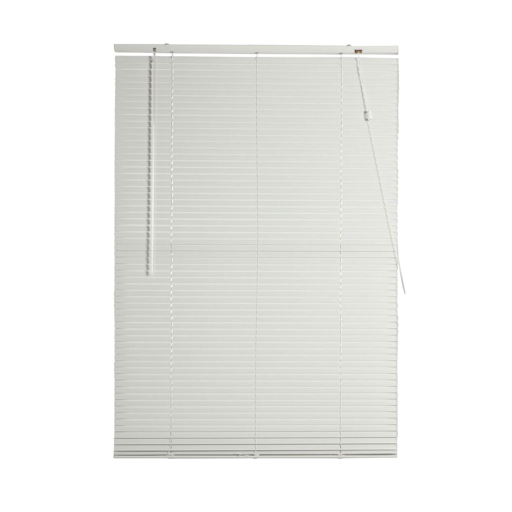 Jalousie Aluminium weiß 80 x 140 cm
