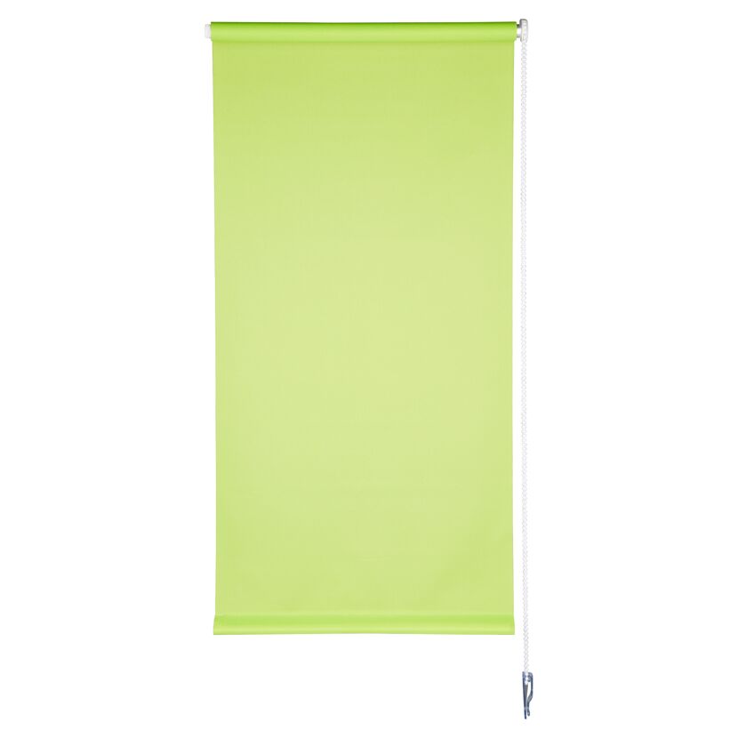 Klemm-Rollo grün 45 x 150 cm