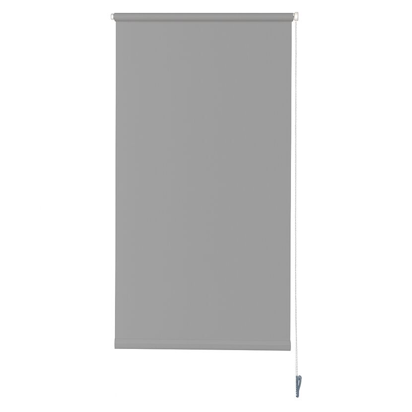 Klemm-Rollo grau 45 x 150 cm