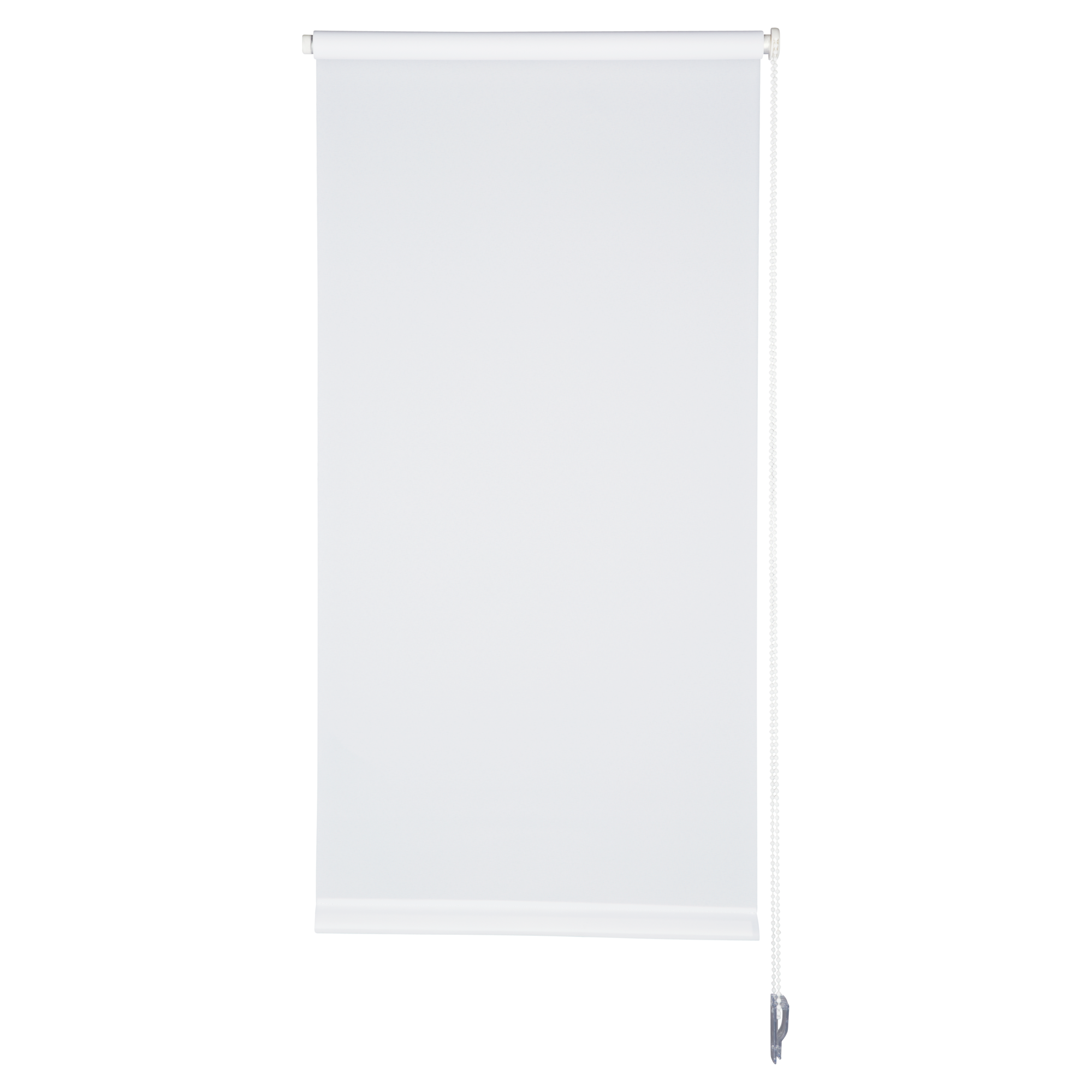 Klemm-Rollo weiß 45 x 150 cm