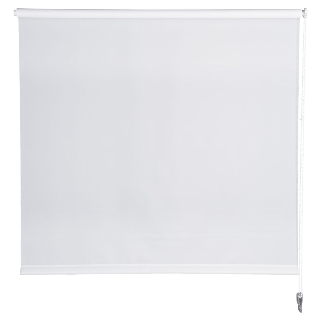 Klemmrollo weiß 90 x 210 cm