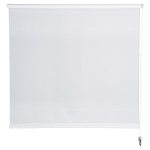 Klemmrollo weiß 90 x 210 cm